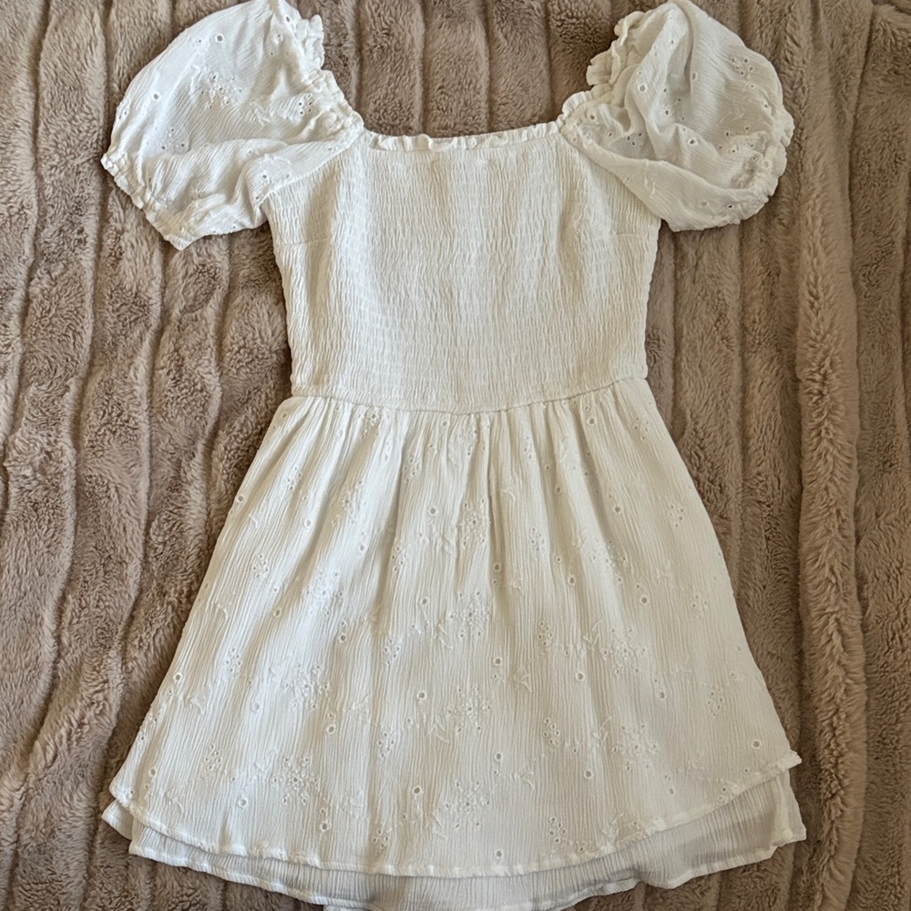 Hollister Elegant Cream Women’s Romper Dress